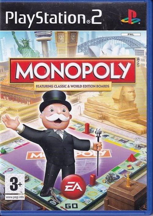 Monopoly - PS2 (B Grade) (Genbrug)